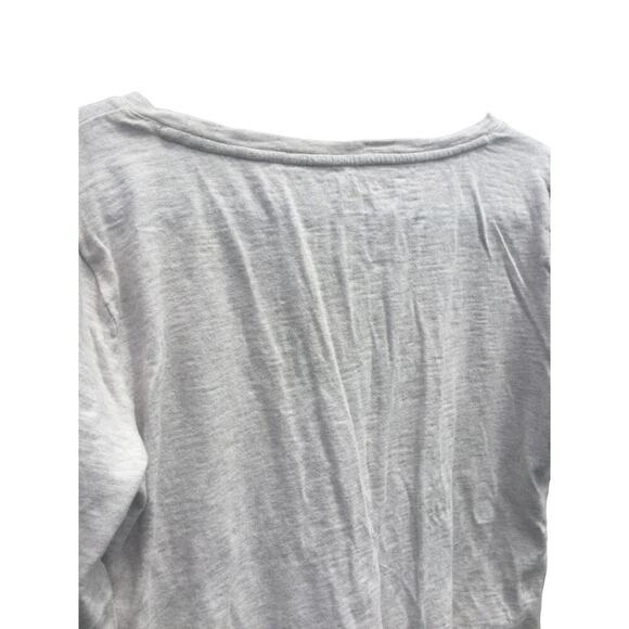 Talbots womens embroidered long sleeve shirt M beige fall boots flowers garden - Picture 9 of 11